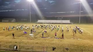 Sussex Tech Raven Nation Marching band final rehearsal for Peach Bowl