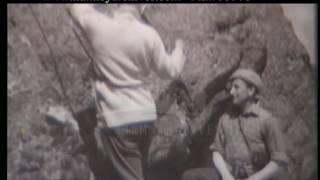 Rock Climbing In Britain, 1940s - Film 95971