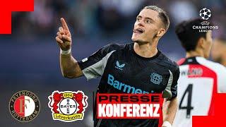 4:0-Auswärtssieg zum CL-Auftakt | Bayer 04 Leverkusen schlägt Feyenoord | PK mit Xabi Alonso