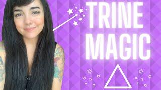 WHAT ARE TRINES? | HOW TO MANIFEST TRINES IN THE BIRTH CHART | ASTROLOGY 