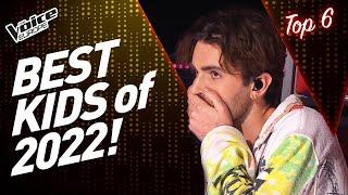 BEST Blind Auditions of The Voice Kids 2022! | TOP 6