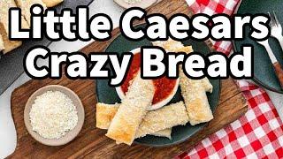 Copycat Little Caesars Crazy Bread – So Easy!