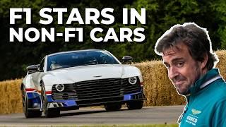 Formula 1 stars in non-F1 cars | The Goodwood video you never knew you needed