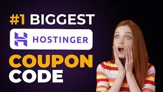 Hostinger Coupon Code 2025 - Best Hostinger Coupon Code & Discount!