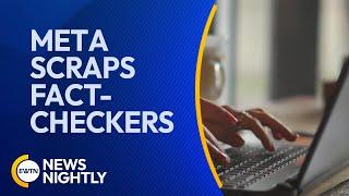 Meta Scraps Fact-Checkers: Zuckerberg Embraces 'Community Notes' | EWTN News Nightly