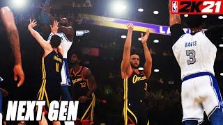 NBA2K21 NextGen Modded / Lakers VS Warriors City Jersey Showcase /DaBenjieCode Fix Jumpshot /