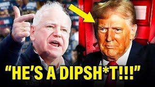 WOW! Gov. Walz RIPS Trump to SHREDS at MASSIVE Wisconsin Speech