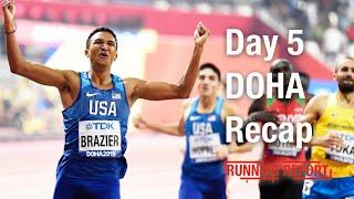 Donovan Brazier BREAKS A 34 YEAR OLD  RECORD | 2019 IAAF World Championships