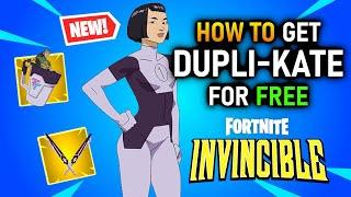 Fortnite How To get Dupli-Kate Free Skin