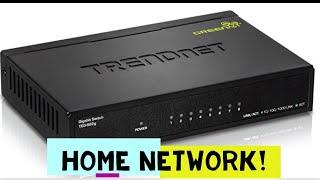 TRENDnet 8-Port Gigabit GREENnet Switch Setup for home users.