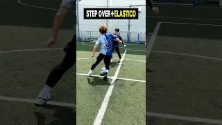 Use ELASTICO COMBO!#shorts #football #soccer #footballskills #soccerskills