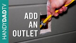 Add an Outlet through a Wall