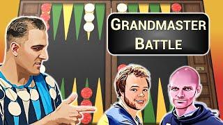 Backgammon GRANDMASTERS Rebelo vs Sorensen in an EPIC Battle! 