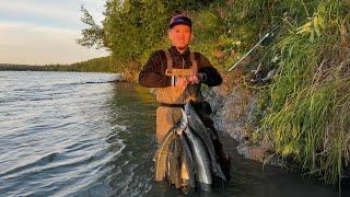 KENAI RIVER FISHING SOCKEYE SALMON 2024