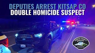 Deputies Arrest Double Homicide Suspect from Kitsap County