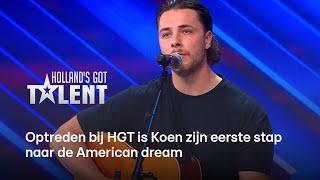 Koen verrast jury met countrynummer: ‘PRACHTIG stemgeluid’ | Holland's Got Talent