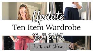 Ten Item Wardrobe Update Fall 2019 | Capsule Wardrobe | Madame Chic Method