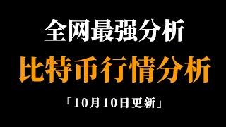 走势完全符合预期。比特币行情分析。