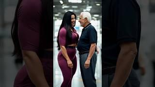 Confident Charm: A Young Pretty Woman with Elder | Fashion Vlog #prettywoman #shorts #trendingshorts