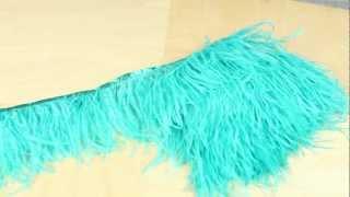 Ostrich fringe , Ostrich Feathers , feathers , Moonlight Feather