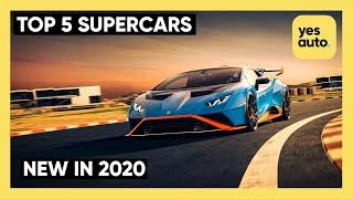 Top 5 supercars of 2020 - YesAuto UK