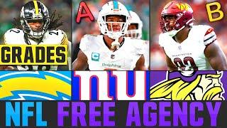 2025 NFL Free Agency Signing Grades | NFL Free Agency Winners & Losers