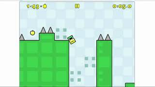 Jump over mob in appel scratch!