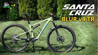 XC Ready Santa Cruz BLUR TR v4 Custom Build Quick Check, Upgrades