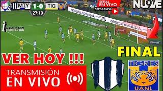 MONTERREY VS. TIGRES EN VIVO, PARTIDO HOY, FINAL VUELTA, DONDE VER, Monterrey vs Tigres FEMENIL TUDN