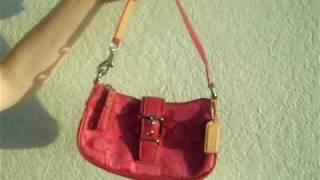 Get My HOT PINK COACH Bag (Shoulder Zip Style) on eBay