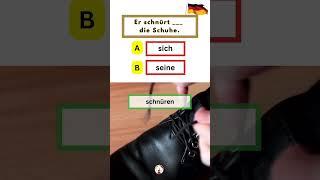 Learn German: schnüren  #learngerman #almanca