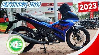 XE & XE | Review Yamaha Exciter 150cc 2023 - Phiên bản giới hạn | Xanh đen | Xanh dương đen