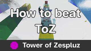 JToH - Tower of Zespluz (ToZ) guide