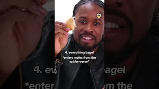 All of Shameik Moore's favorite snacks 