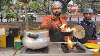 Fire Dal Pakwan of Indore |Unique Indian Street Food | #Shorts