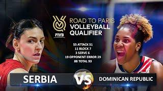 Serbia vs Dominican Republic | Women's OQT 2023