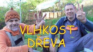 Vlhkost dřeva na topení