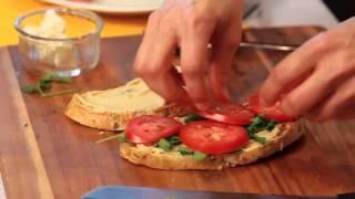 Shahla's Kitchen: Healthy Sandwich