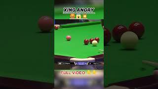 Zaheo angry  #snooker #snookerstar #ronnie #snookerplayer #ronaldo #viraoshorts #snookergameplay