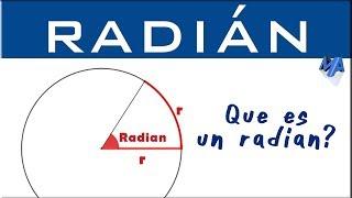 Qué es un Radián