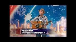 Pete Denahy - Australia's Got Talent 2012 audition 6 [FULL]