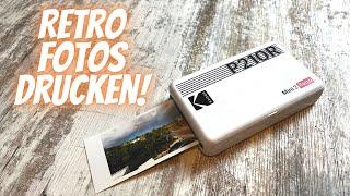 Kodak Mini 2 Retro P210R  I mobiler Fotodrucker I ausgepackt und ausprobiert