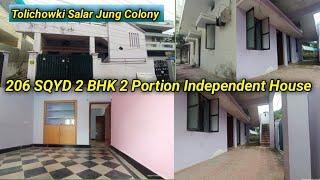 206 SQYD | Independent House For Sale in Hyderabad | Salar Jung Colony | Tolichowki |