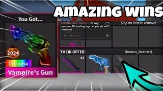 MURDERER MYSTERY 2 TRADING MONTAGE  #7 |AMAZING WINS