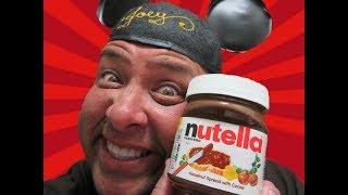 The Nutella Food Challenge.."Hands Free!" | Joeys World Tour