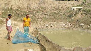 আজ দু-জন মিলে কেমন মাছ ধরলাম  ‍simple village life