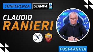 Conferenza stampa di Claudio Ranieri dopo Napoli-Roma 24/11/2024