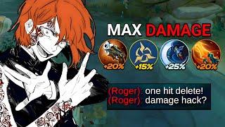 GLOBAL MELISSA ABUSE THIS NEW MAX DAMAGE EMBLEM & BUILD IN SOLO RANKED GAME!! (1 shot delete)