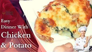 What's for dinner: with chicken and potato | CHICKEN and POTATO Easy Dinner For Family