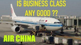 Air China Business Class Trip Report - Short Haul - Beijing to Tokyo A330 2024